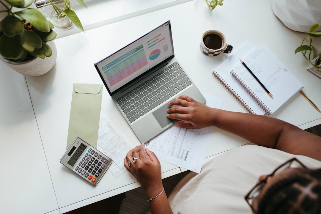 person managing health savings account